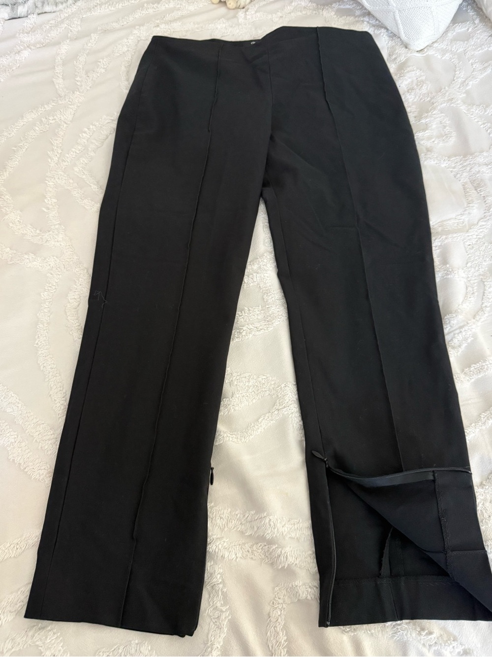 Theory Black Tailored Dress Pants